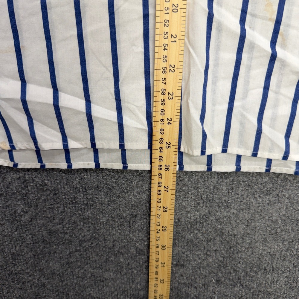 Vintage 1996 Dallas Cowboys Pinstripe Baseball Jersey Mens Blue White XL 90s NFL - Picture 3 of 6